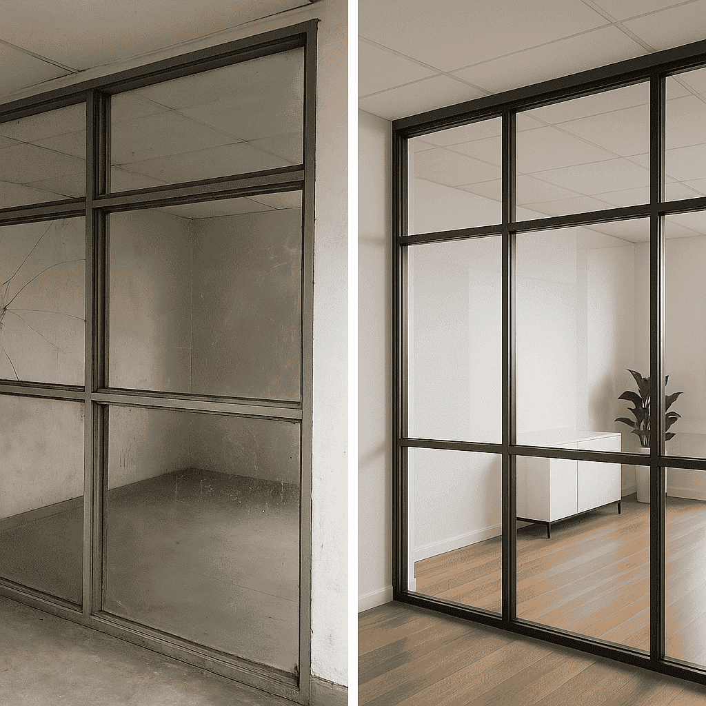 réparation menuiserie aluminium marrakech